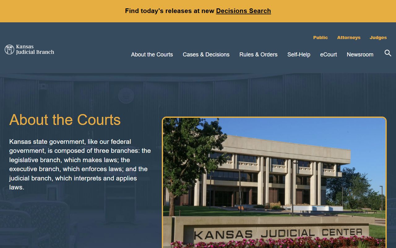 Cherokee County court records Kansas court structure overview